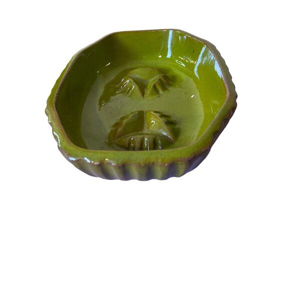 Mid Century Modern Charmouth 60's Ash Tray Trinket Dish 6"L x 4"W - Picture 5 of 12